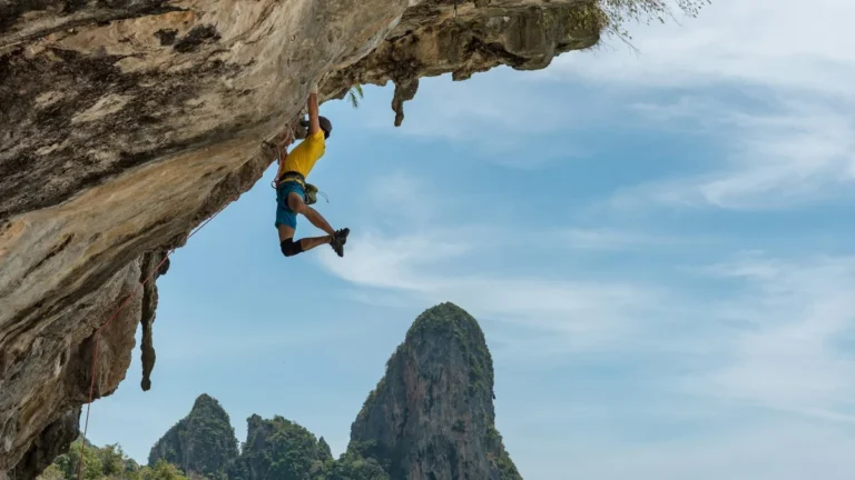 Railay rock climbing in Krabi