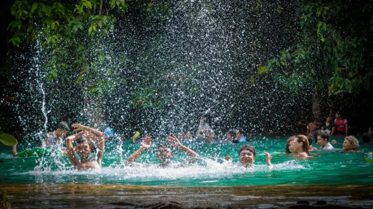 Krabi Emerald Pool swim