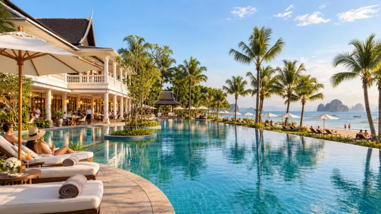 Krabi hotel pool