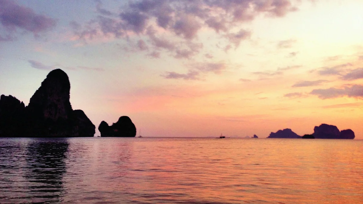 Krabi sea sunset