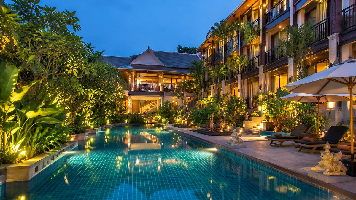 Hotel in Chiang Mai met een mooi zwembad