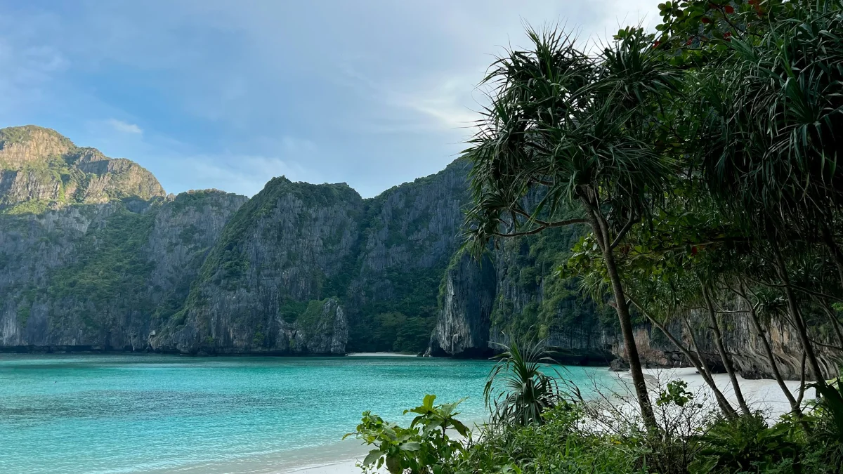 Beach and bay in Krabi