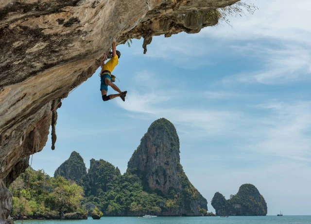 Krabi excursie rotsklimmen in Railay