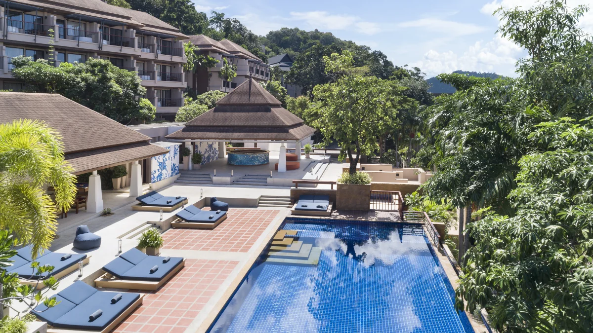 Krabi hotel pool