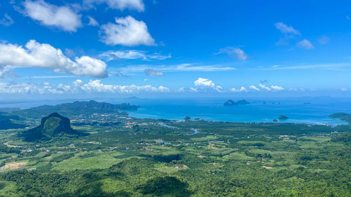Krabi sea and islands