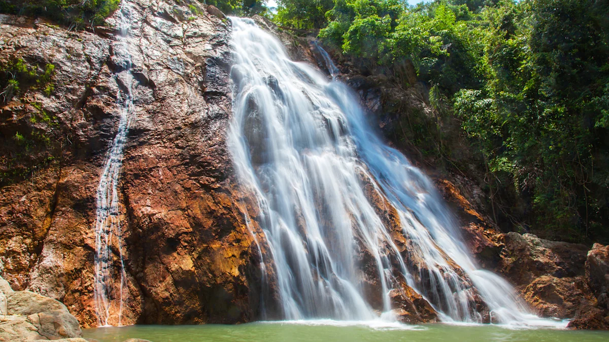 Na Muang 1 waterval Koh Samui excursie